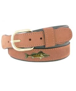 WEST MARINE Men's Walleye Embroidered Belt