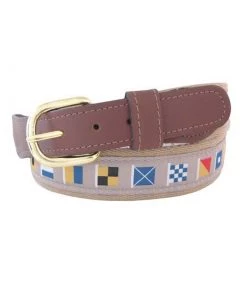 WEST MARINE Men's Code Flag Ribbon Belt