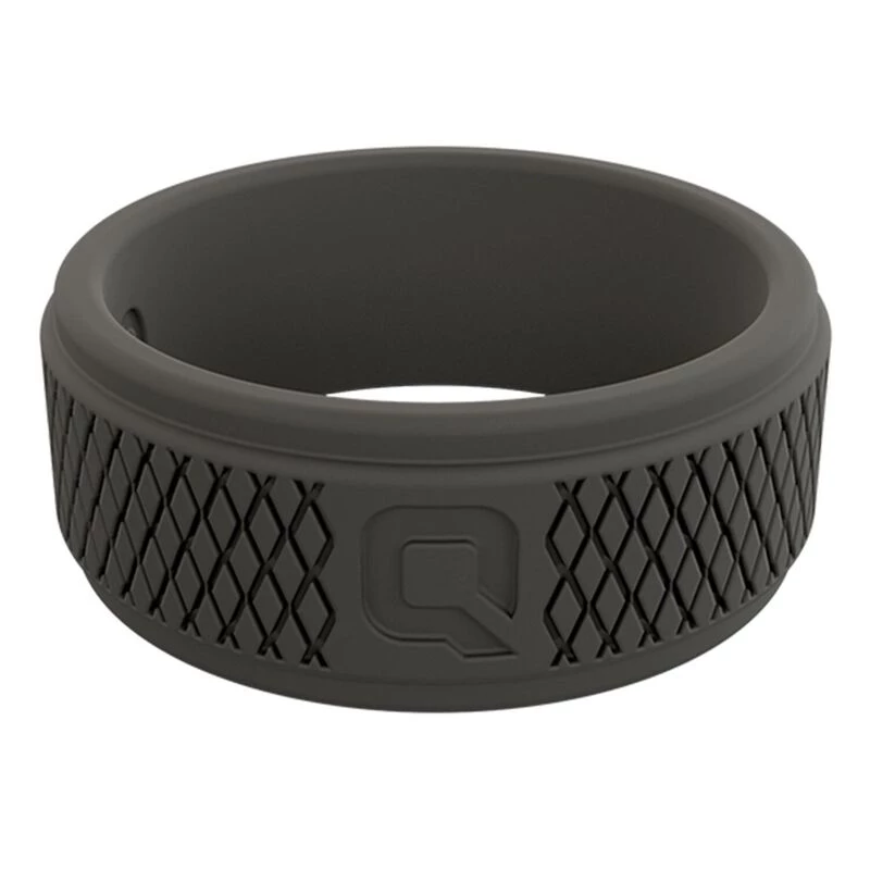 QALO Men's Crosshatch Q2X Silicone Ring, Size 11 - Image 2
