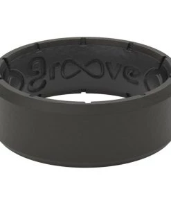 GROOVE LIFE Groove Ring Edge Black/Black Silicone Ring