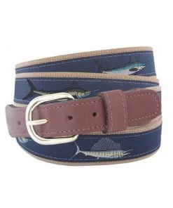 WEST MARINE Leather Ribbon Belt