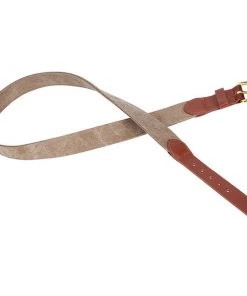 LEATHER MAN Men's Washed Canvas Belt