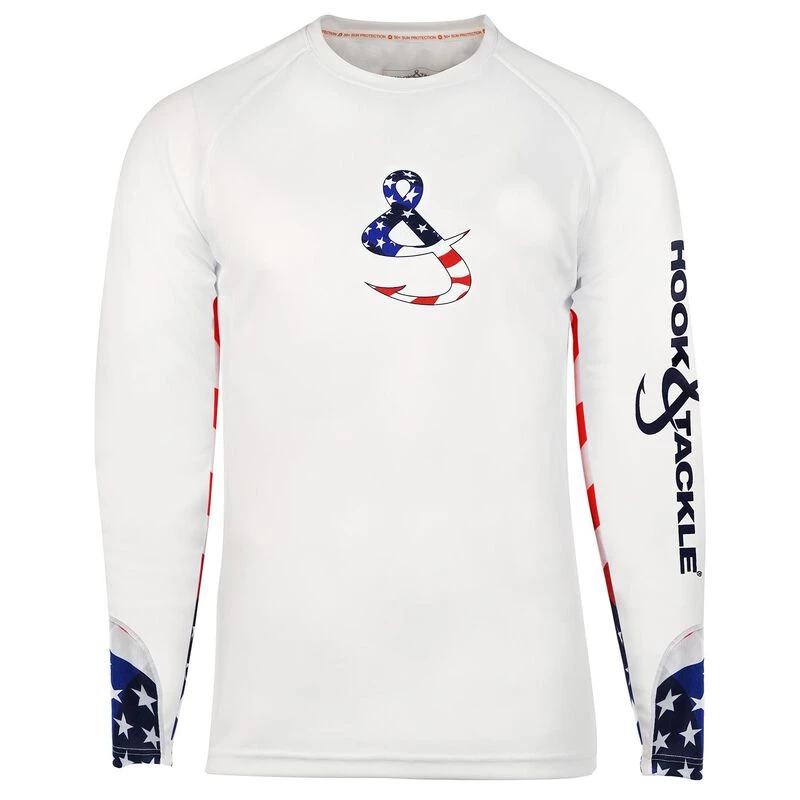 HOOK & TACKLE Men's Liberty Tech Shirt - Image 2