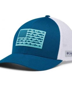 COLUMBIA Men's PFG Mesh™ Fish Flag Ball Cap