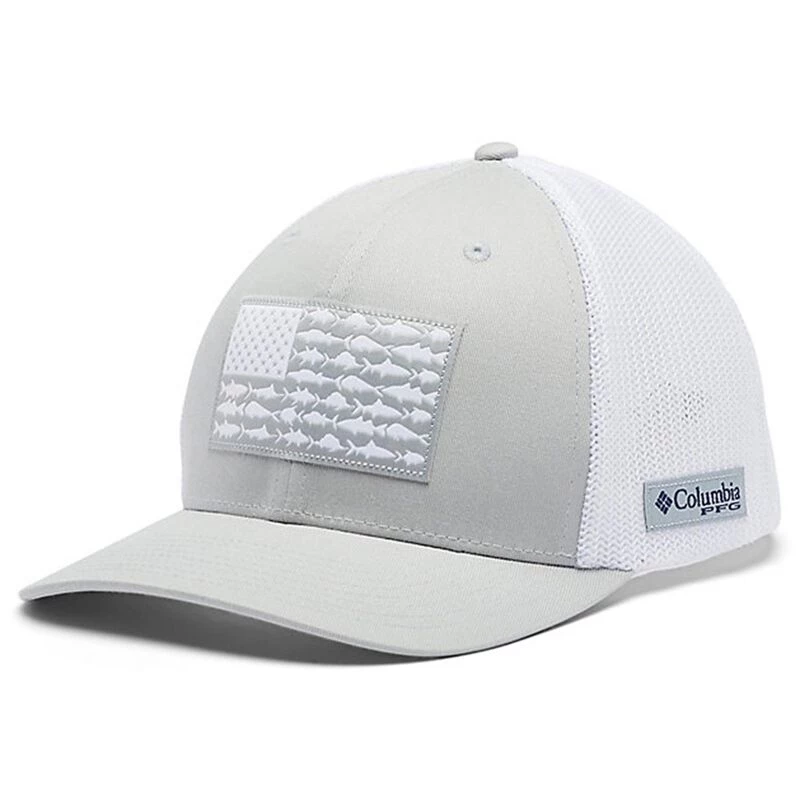COLUMBIA Men's PFG Mesh Snap Back™ Fish Flag Ball Cap - Image 4