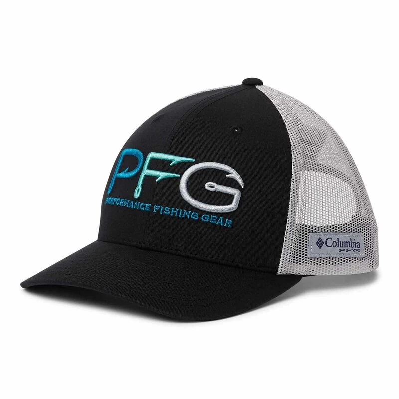 COLUMBIA Men's PFG Mesh Snap Back™ Fish Flag Ball Cap
