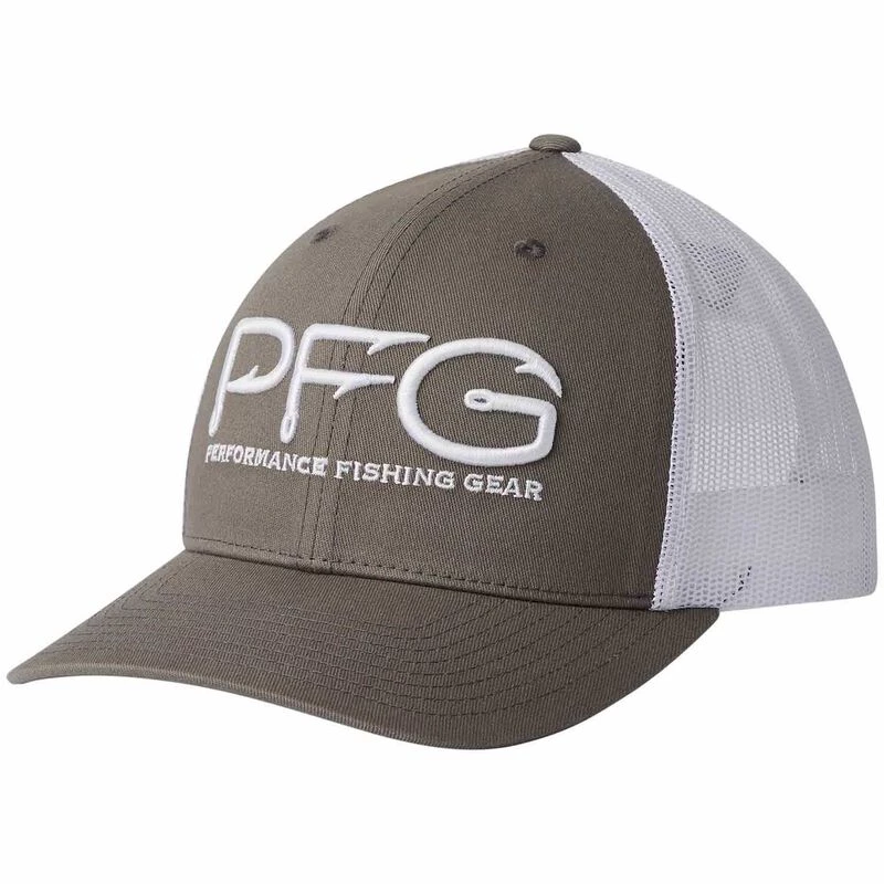 COLUMBIA Men's PFG Mesh Snap Back™ Fish Flag Ball Cap - Image 2