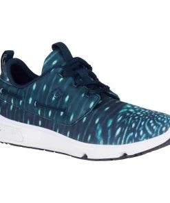 SPERRY 7 SEAS Waterlust Whale Shark Boat Shoes, Unisex Sizing