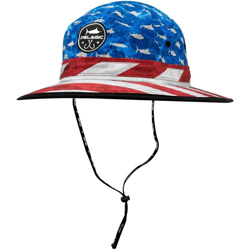 PELAGIC Men's Sunsetter Americamo Hat