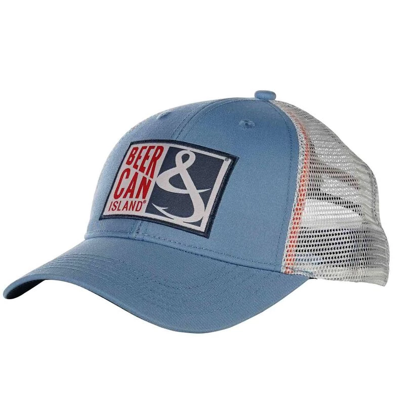 HOOK & TACKLE Beer Can Island Fishing Trucker Hat - Image 2