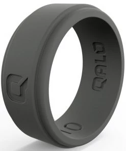 QALO Men's Step Edge Q2X™ Silicone Ring