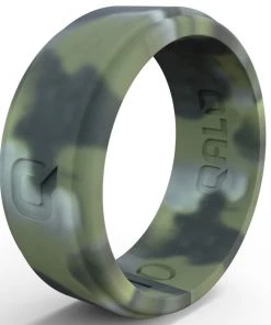 QALO Men's Step Edge Q2X™ Silicone Ring