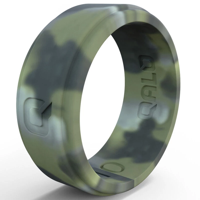 QALO Men's Step Edge Q2X™ Silicone Ring