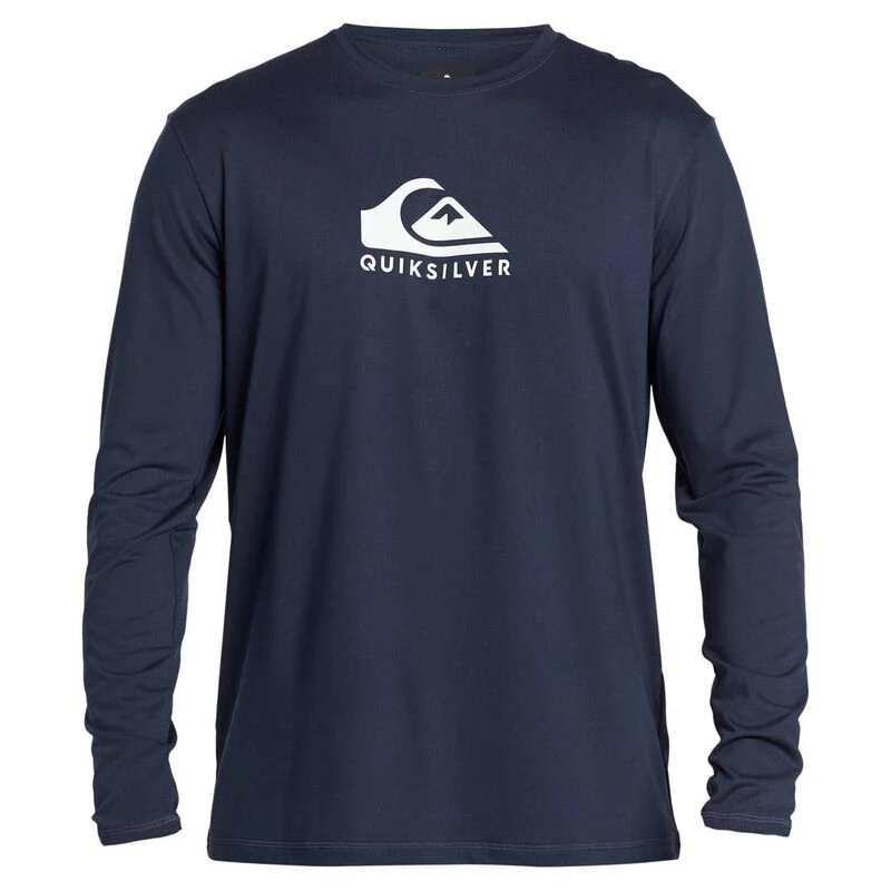 QUIKSILVER Men's Solid Streak Rash Guard - Image 3