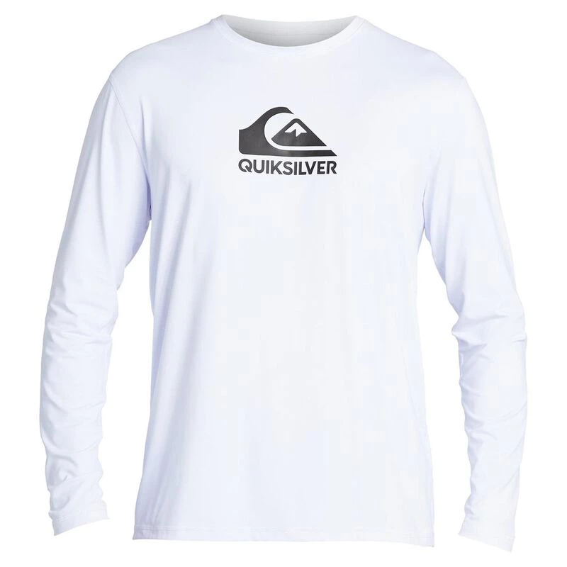 QUIKSILVER Men's Solid Streak Rash Guard - Image 5