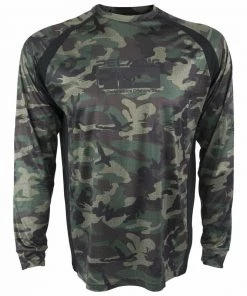 PELAGIC Men's Vaportek Fish Camo Tech Shirt