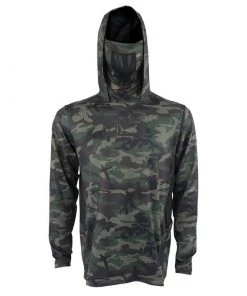 PELAGIC Men's Exo-Tech 2.0 Performance Fishing Hooded Shirt