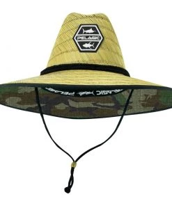 PELAGIC Baja Fish Camo Straw Hat