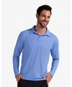 BLOQUV Men's Collared Polo Shirt