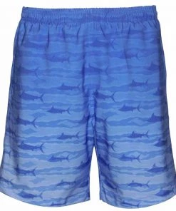 HOOK & TACKLE Men's Marlin Waters Swim Trunks