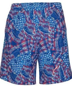 HOOK & TACKLE Men's American Billfish Swim Trunks