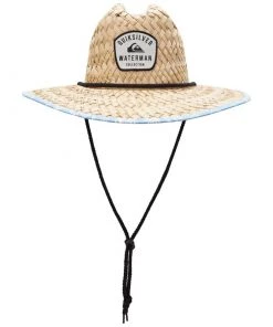 QUIKSILVER WATERMAN Men's Outsider Straw Lifeguard Hat