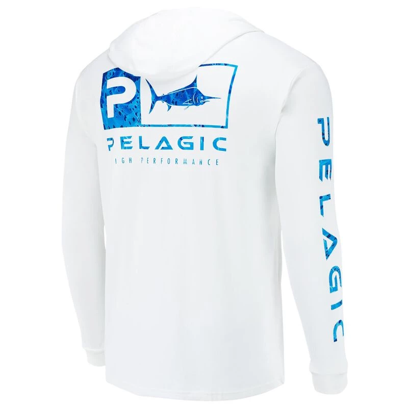 PELAGIC Men's Dorado Aquatek Hooded Shirt