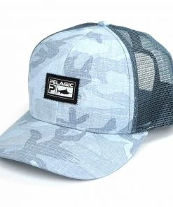 PELAGIC Pursuit Fish Camo Hat
