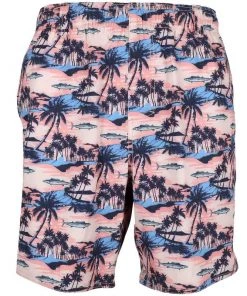 AFTCO Men's Captain's Lounge Swim Trunks