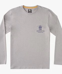 QUIKSILVER WATERMAN Men's Lighthouse Blues Rash Guard