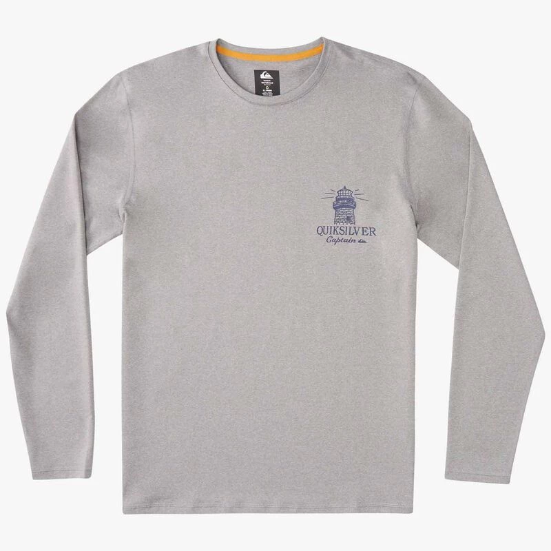 QUIKSILVER WATERMAN Men's Lighthouse Blues Rash Guard