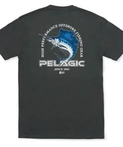 PELAGIC Men's Flying Sailfish Premium Shirt