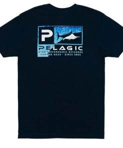 PELAGIC Men's Torn Icon Premium Shirt