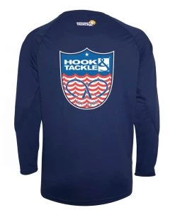 HOOK & TACKLE Men's Wavy Shield Tech Shirt