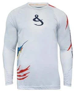 HOOK & TACKLE Men's Sailfish American Tech Shirt