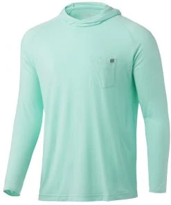 HUK Men's Waypoint Hooded Shirt