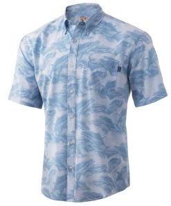 HUK Men's KC Kona Covered Up Shirt