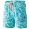 HUK Men's Pursuit Ocean Palms Swim Trunks