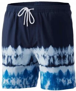 HUK Men's Pursuit Salt Dye Swim Trunks