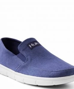 HUK Men's Brewster Classic Slip-On Shoes
