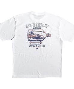 QUIKSILVER WATERMAN Men's Barrel In A Boat Shirt