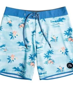 QUIKSILVER Men's Surfsilk Scallop Board Shorts