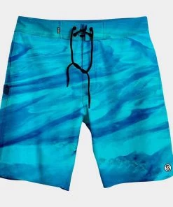 SCALES Men's First Mates Bahamas Current Board Shorts