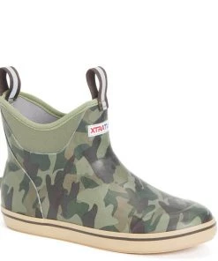 XTRATUF Men's 6” Mossy Oak™ Ankle Deck Boots