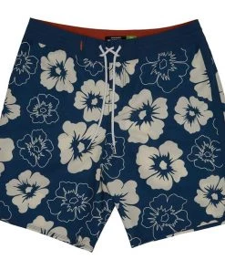 QUIKSILVER WATERMAN Men's Throwback Print 2 Board Shorts