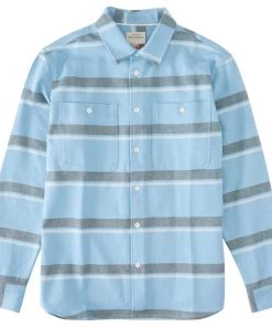 QUIKSILVER WATERMAN Men's Lower Ridge Flannel Shirt