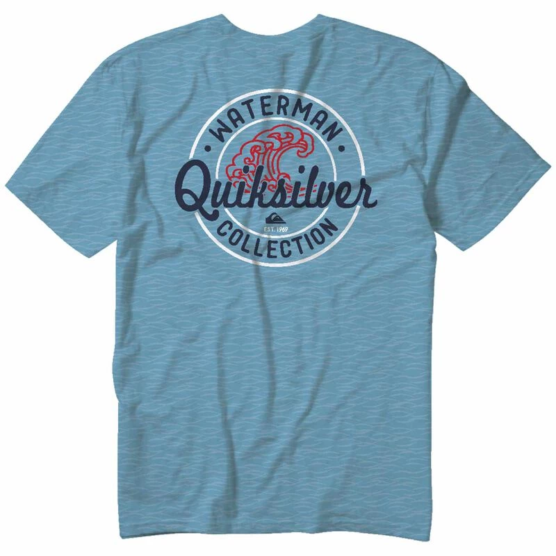 QUIKSILVER WATERMAN Men's Straight Up And Away Shirt