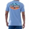 GUY HARVEY Men's Fishing Paradise Shirt